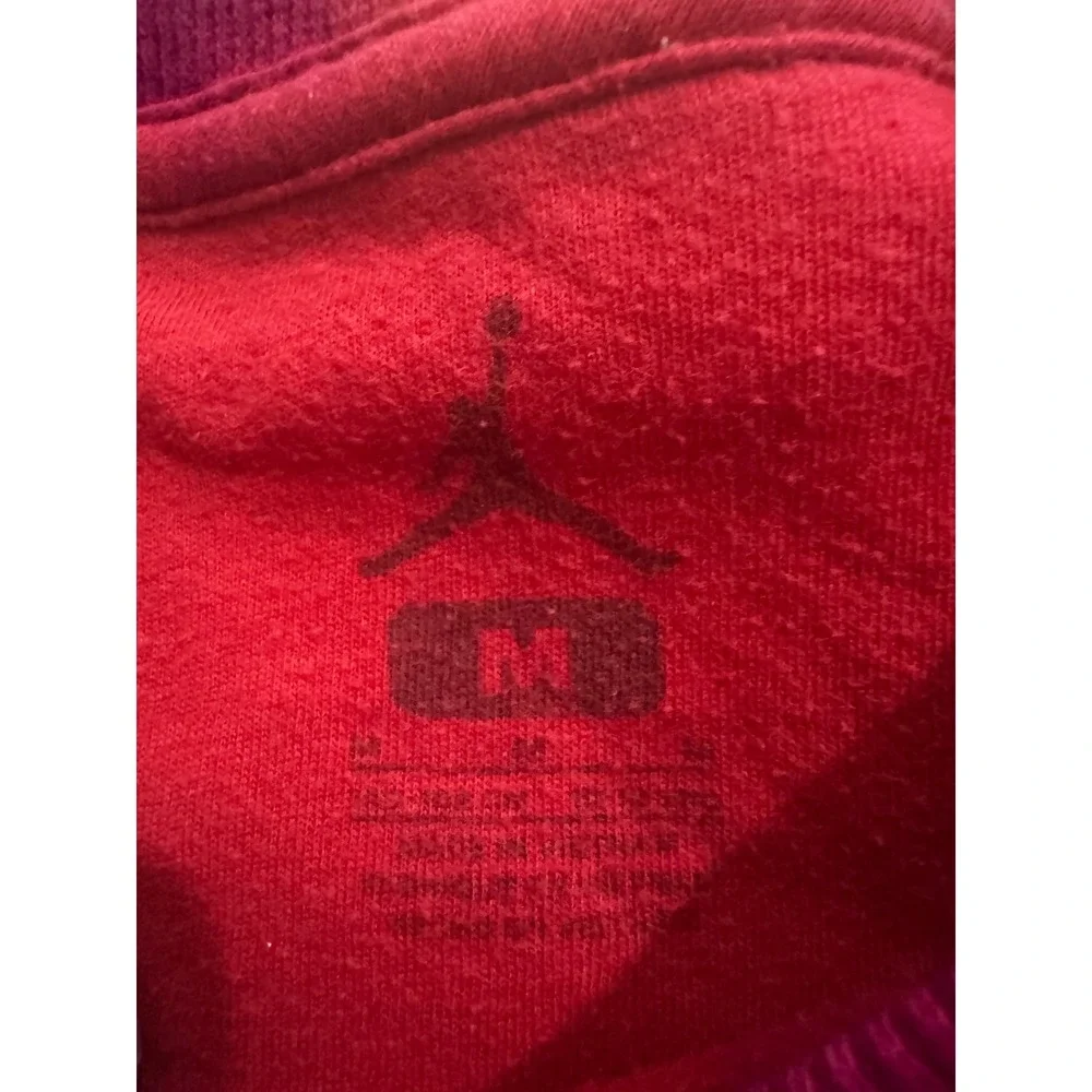 Nike Jordan Air Jumpman Kids Sweatshirt Magenta Pink Crewneck Pullover Medium
